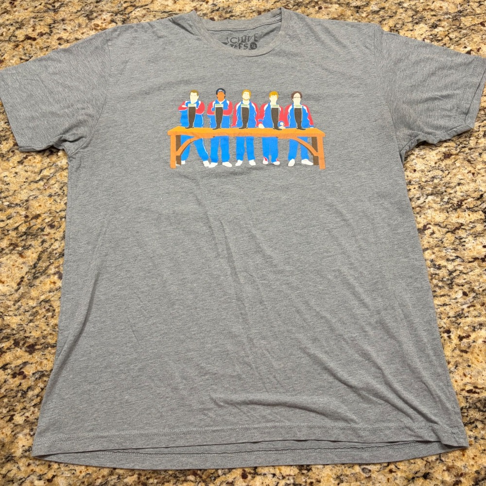 Chive Tees Beerfest Das Boot Graphic T-Shirt Mens XL Gray Short Sleeve Crewneck